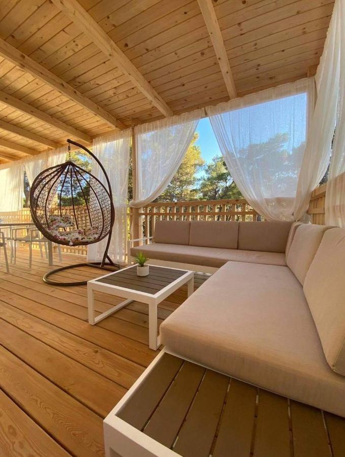 Oaza Mira Mobile Houses - Camp Basko Polje #Bestoffer 巴什卡沃达 外观 照片